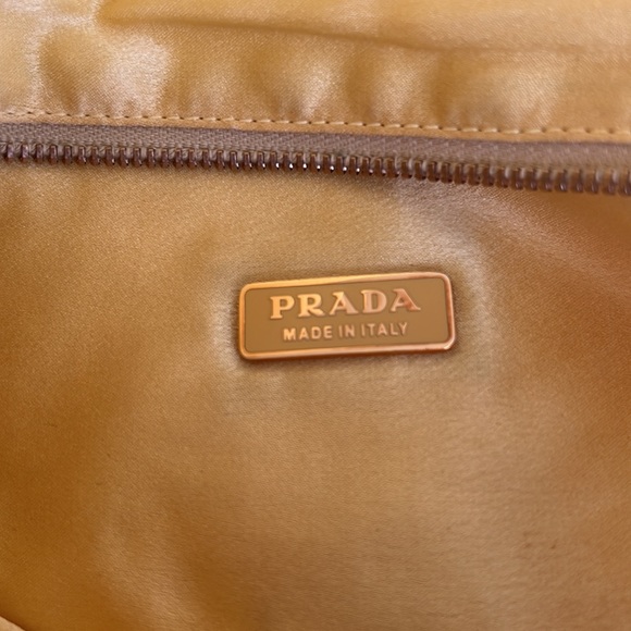 SOLD Prada Yellow Sequined Shoulder Bag - Picture 11 of 13